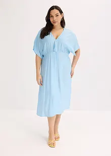 Robe-tunique en viscose froissée, bonprix