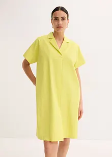 Robe ample en coton avec pli plat devant, bonprix