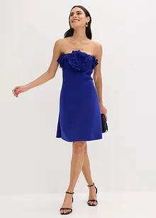 Bandeau-Kleid aus fester Scuba-Qualität, bonprix