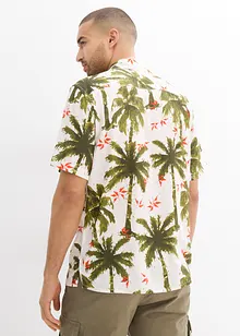 Chemise manches courtes en viscose, loose, bonprix