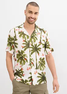 Chemise manches courtes en viscose, loose, bonprix