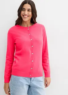 Gilet en maille, col rond, bonprix