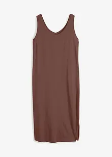 Robe en jersey avec fente, bonprix