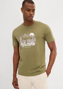 T-Shirt aus reiner Bio-Baumwolle, bonprix