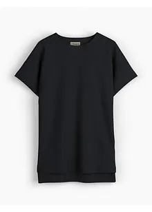 Vokuhila-Shirt aus schwerem Baumwoll-Jersey, bonprix