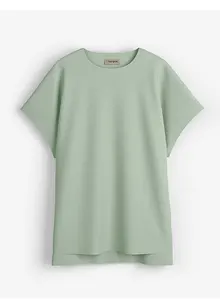 Vokuhila-Shirt aus schwerem Baumwoll-Jersey, bonprix