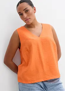 Blusentop aus softem Viskose-Mix, bonprix