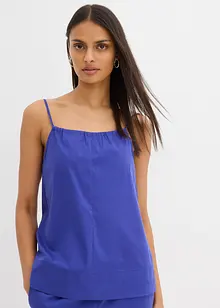 Top évasé à bretelles fines, bonprix