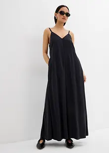 Jumpsuit mit verstellbaren Trägern aus Viskose-Mix, bonprix