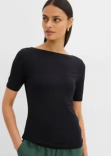 T-Shirt aus feiner Viskose, bonprix
