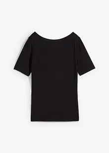 T-Shirt aus feiner Viskose, bonprix
