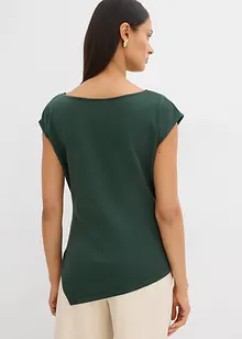 Asymmetrisches Top aus bequemem Scuba, bonprix