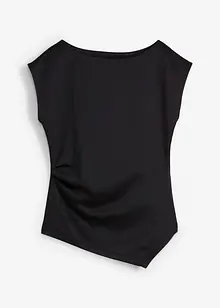 Asymmetrisches Top aus bequemem Scuba, bonprix