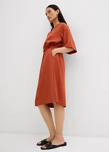 Kaftan-Kleid aus feiner Viskose, bonprix