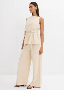 Marlenehose aus Piqué, bonprix