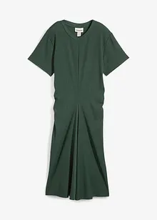 Robe en jersey crêpe texturé, bonprix