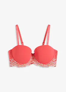 Soutien-gorge à balconnets avec une dentelle multicolore, bonprix