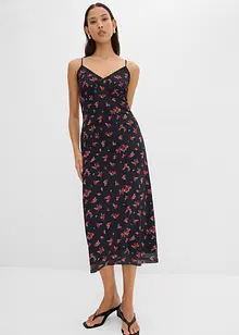 Robe longue en mesh, bonprix