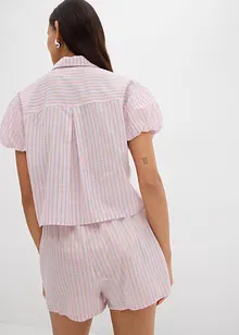 Blouse à manches courtes 100% coton, bonprix