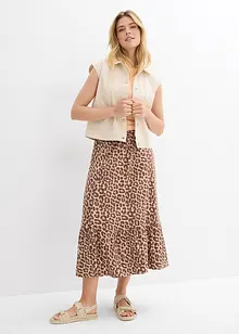Jupe en jersey viscose extensible, bonprix