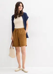 Paperbag-Bermuda, bonprix