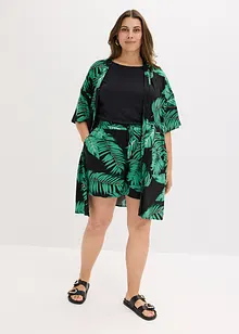 Short imprimé en viscose fluide, bonprix