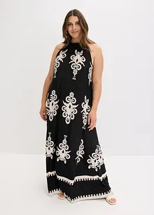 Robe imprimée en jersey viscose extensible, bonprix