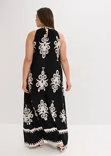 Robe imprimée en jersey viscose extensible, bonprix