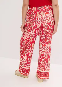 Pantalon en jersey viscose imprimé, bonprix