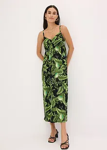 Robe imprimée à fines bretelles, bonprix