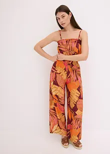 Combinaison imprimée en viscose fluide, bonprix