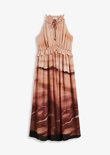 Robe imprimée en crêpe, bonprix
