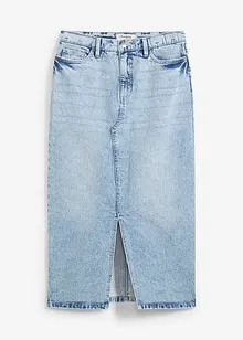 Jeansrock in Midilänge, bonprix