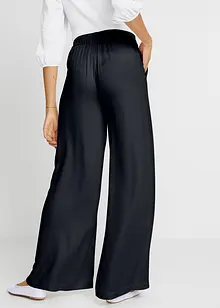 Marlenehose aus leicht glänzender Viskose, bonprix