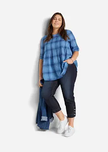 Slim Fit Jeans Mid Waist, cropped, bonprix