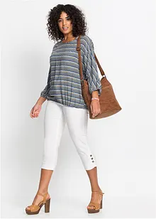 Slim Fit Jeans Mid Waist, cropped, bonprix