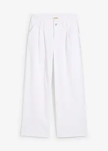 Wide-Leg-Jeans Low Waist, Low Stretch, bonprix