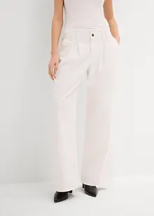 Wide-Leg-Jeans Low Waist, Low Stretch, bonprix