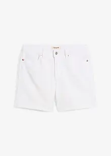 Jeans-Bermuda Mid Waist, Low Stretch, bonprix