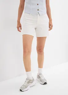 Jeans-Bermuda Mid Waist, Low Stretch, bonprix