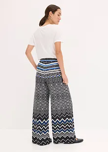 Pantalon large en viscose fluide, bonprix