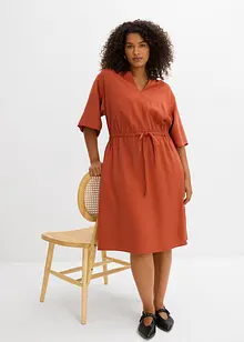 Robe caftan en fine viscose, bonprix