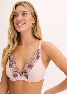 Soutien-gorge à coques brodées, bonprix
