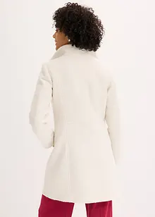 Manteau court en maille bouclette, bonprix