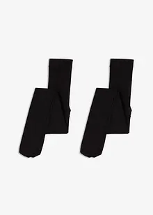 Thermo Fleece Strumpfhose 140den (2er Pack), bonprix