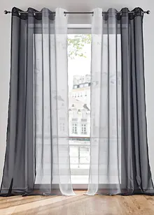 Gardinen aus leichtem Voile, auch in extralang (2er Pack), bonprix