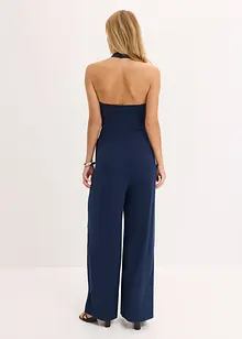 Jersey-Jumpsuit mit Laser-Cut Outs, bonprix
