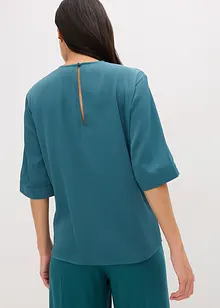 Blusenshirt aus glänzendem Satin, bonprix