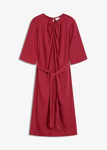 Midikleid aus glänzendem Satin, bonprix