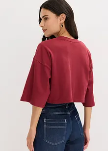 Kurzes T-Shirt aus reiner Bio-Baumwolle, bonprix